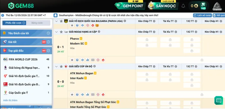 Thể Thao K Sports Tại Gem88 Nền Tảng Cá Cược Bóng Đá Chuyên Nghiệp