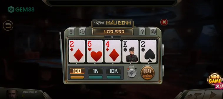 Mini Mậu Binh Tại Gem88 Trải Nghiệm Xếp Bài Siêu Tốc Và Săn Thưởng Lớn