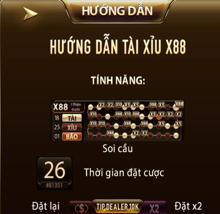 Khám Phá Sicbo X88 Tại Gem88 Đỉnh Cao Giải Trí Xúc Xắc Đổi Thưởng Năm 2026